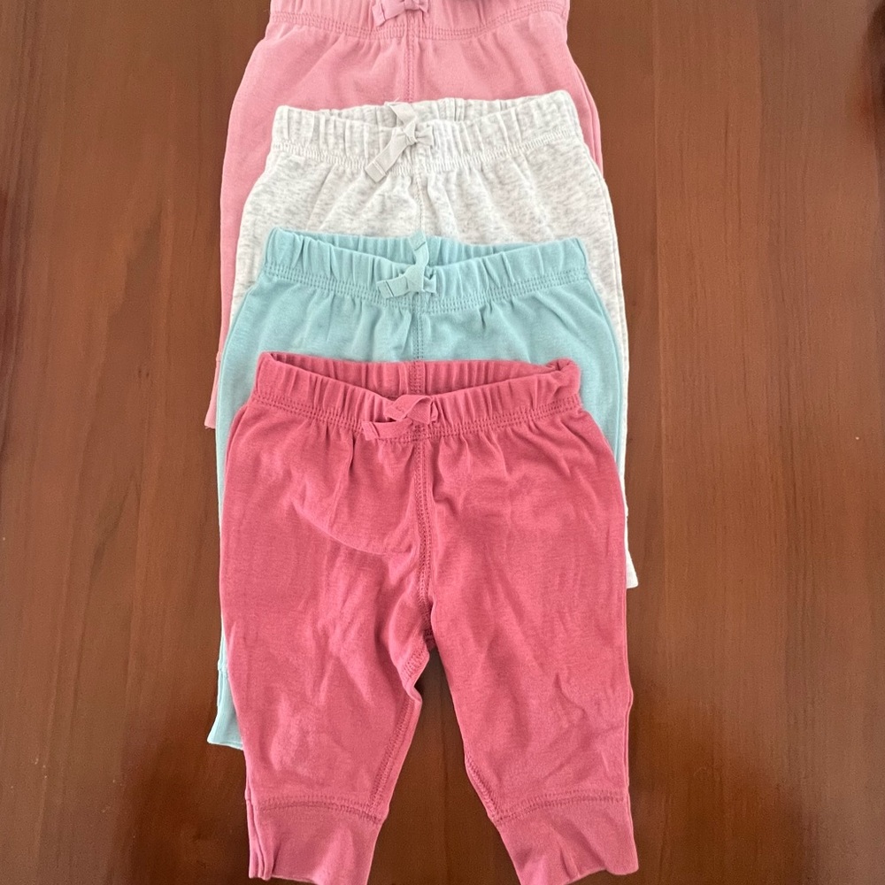 BNWT Carters leggings - 3 months - 4 pack